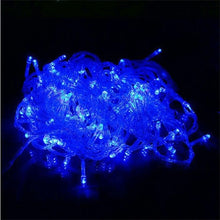 Load image into Gallery viewer, Led curtain christmas string lights 4.5m droop 0.3-0.5m outdoor decoration House with icicle light wedding party garland Lights