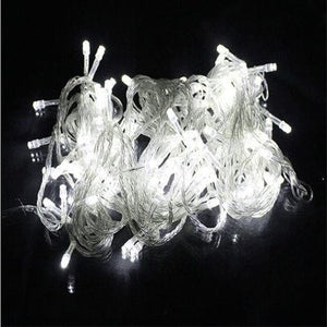 Led curtain christmas string lights 4.5m droop 0.3-0.5m outdoor decoration House with icicle light wedding party garland Lights